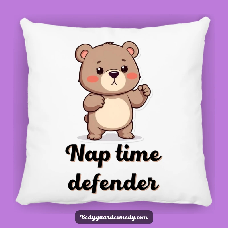 Funny Bear Muscle Pillow - Cozy Protective Cushion, Perfect Humorous Gift