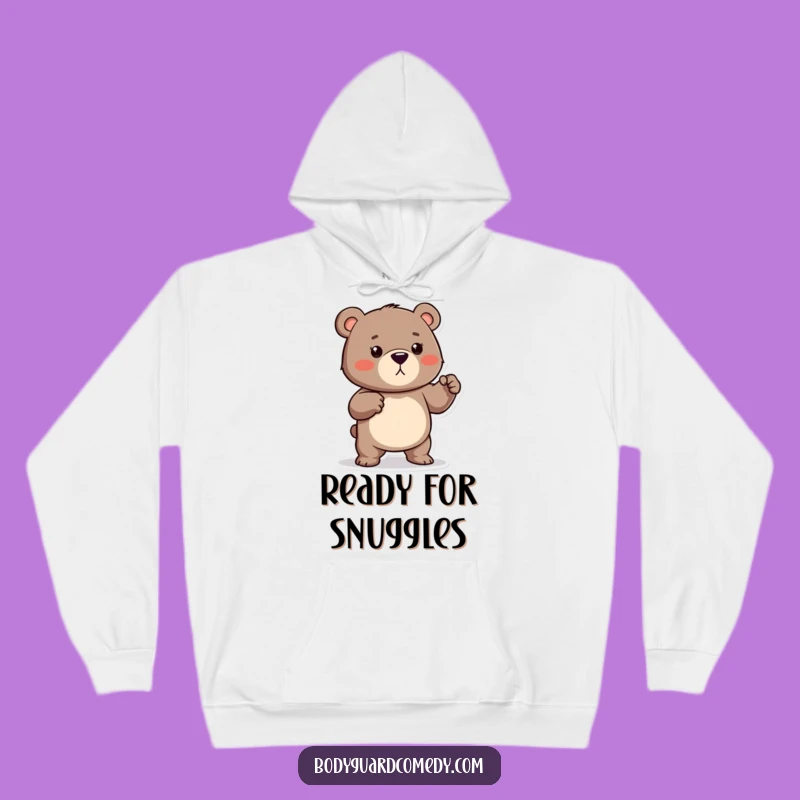 Funny Bear Muscle Hoodie - Cozy Protective Sweatshirt, Great Humorous Gift